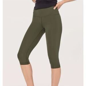 Lululemon Wunder Under High Rise Tight 17"